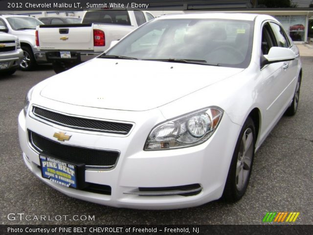 2012 Chevrolet Malibu LT in Summit White