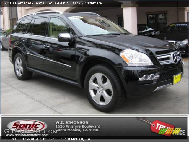 2010 Mercedes-Benz GL 450 4Matic in Black