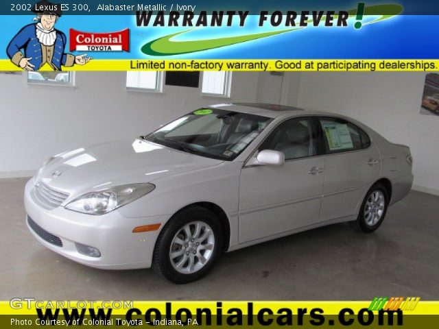 2002 Lexus ES 300 in Alabaster Metallic