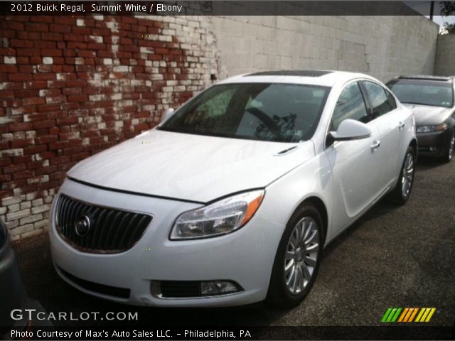 2012 Buick Regal  in Summit White