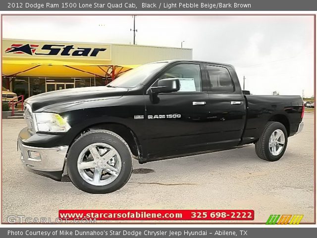 2012 Dodge Ram 1500 Lone Star Quad Cab in Black