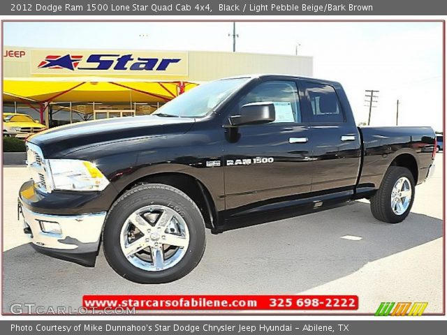 2012 Dodge Ram 1500 Lone Star Quad Cab 4x4 in Black