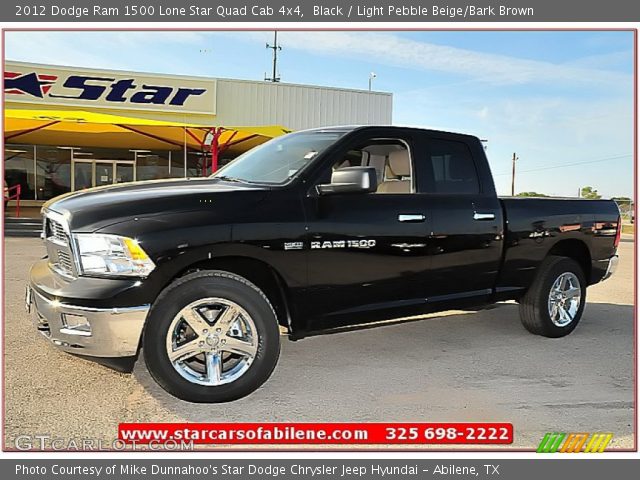 2012 Dodge Ram 1500 Lone Star Quad Cab 4x4 in Black