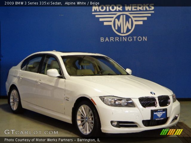 2009 BMW 3 Series 335xi Sedan in Alpine White