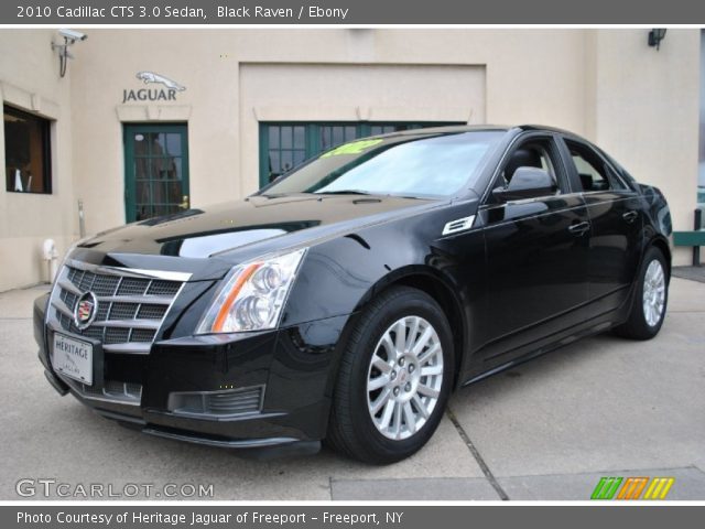 2010 Cadillac CTS 3.0 Sedan in Black Raven