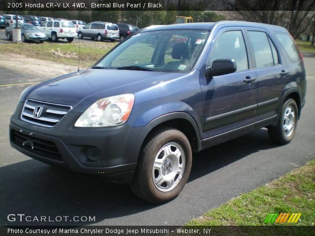 2005 Honda CR-V LX 4WD in Eternal Blue Pearl