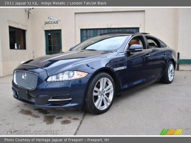 2011 Jaguar XJ XJL in Indigo Metallic
