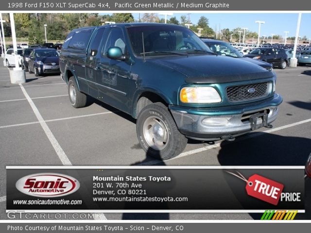 1998 Ford F150 XLT SuperCab 4x4 in Pacific Green Metallic