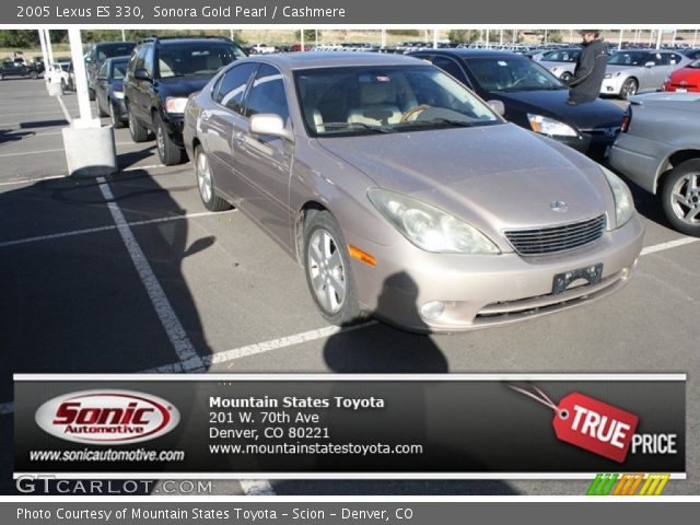 2005 Lexus ES 330 in Sonora Gold Pearl