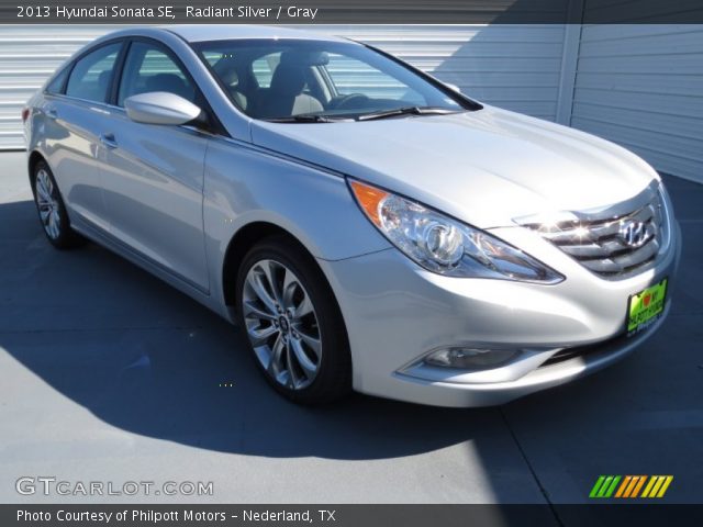 2013 Hyundai Sonata SE in Radiant Silver