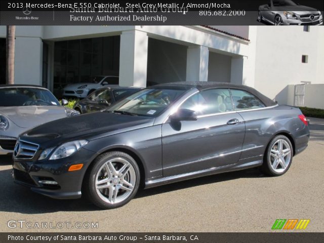 2013 Mercedes-Benz E 550 Cabriolet in Steel Grey Metallic