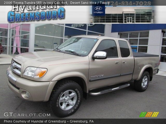 2006 Toyota Tundra SR5 Access Cab 4x4 in Desert Sand Mica