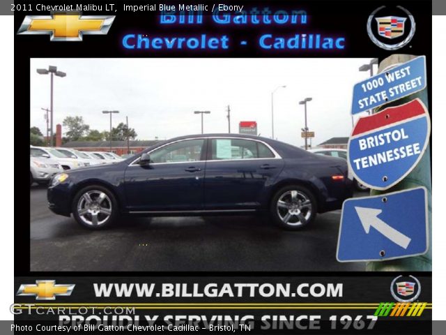 2011 Chevrolet Malibu LT in Imperial Blue Metallic