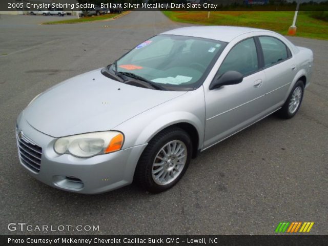 2005 Chrysler Sebring Sedan in Brilliant Silver Metallic