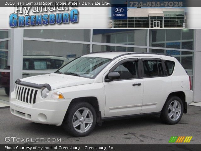 2010 Jeep Compass Sport in Stone White