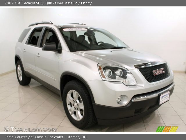 2009 GMC Acadia SLE in Quicksilver Metallic