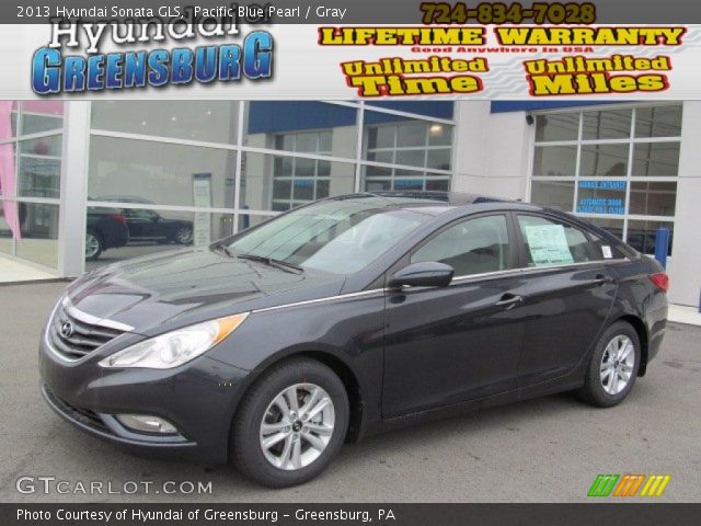 2013 Hyundai Sonata GLS in Pacific Blue Pearl