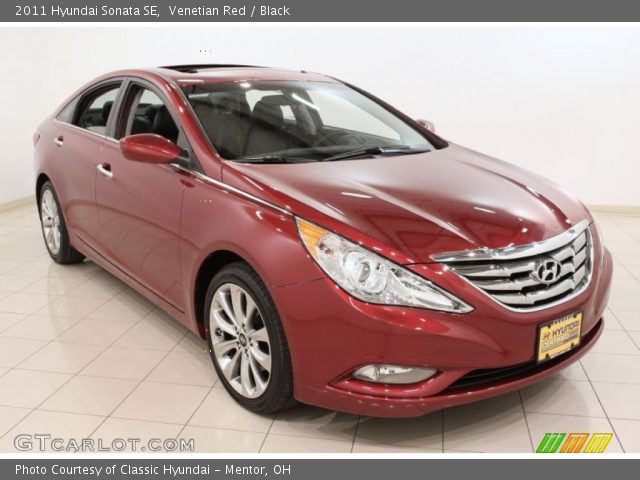 2011 Hyundai Sonata SE in Venetian Red