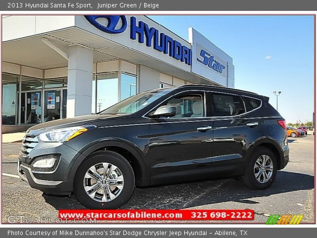 2013 Hyundai Santa Fe Sport in Juniper Green