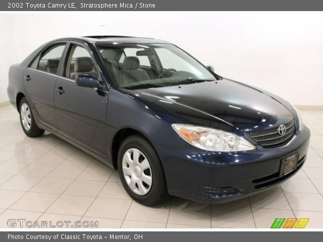 2002 Toyota Camry LE in Stratosphere Mica