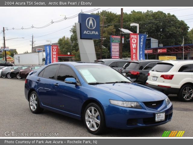 2004 Acura TSX Sedan in Arctic Blue Pearl