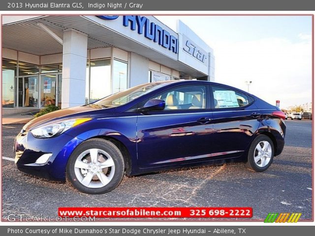 2013 Hyundai Elantra GLS in Indigo Night