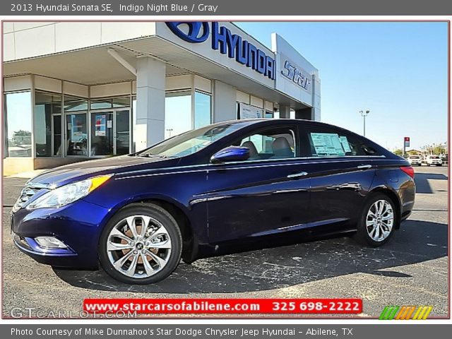 2013 Hyundai Sonata SE in Indigo Night Blue