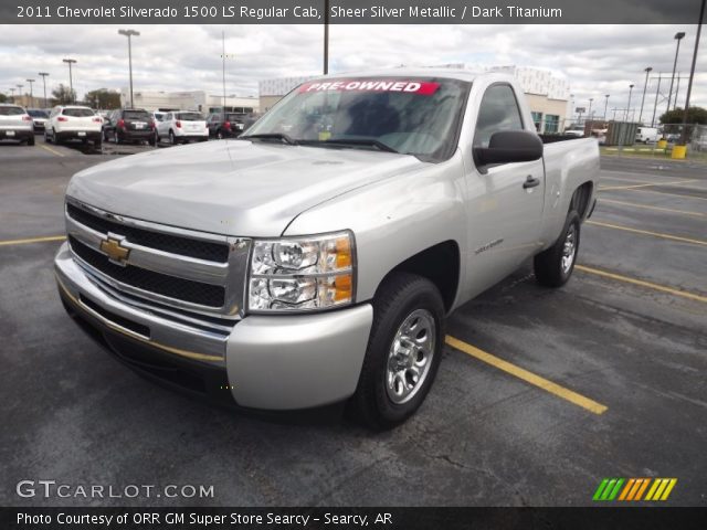 2011 Chevrolet Silverado 1500 LS Regular Cab in Sheer Silver Metallic