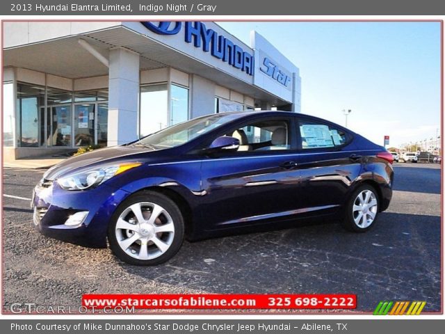 2013 Hyundai Elantra Limited in Indigo Night