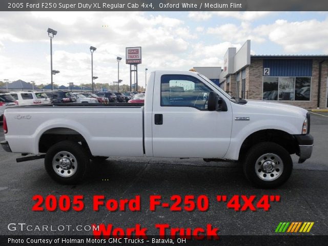 2005 Ford F250 Super Duty XL Regular Cab 4x4 in Oxford White