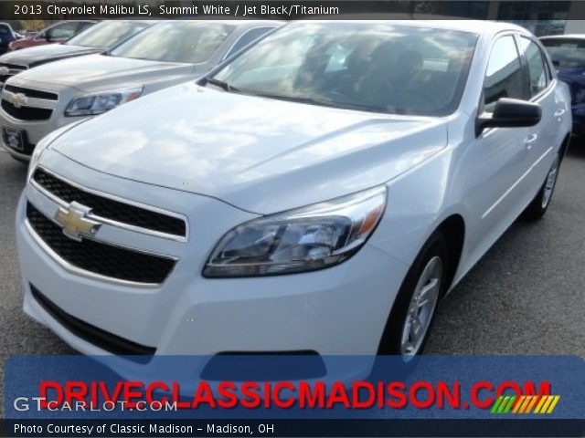 2013 Chevrolet Malibu LS in Summit White