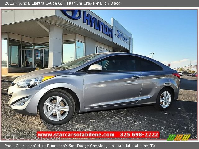 2013 Hyundai Elantra Coupe GS in Titanium Gray Metallic
