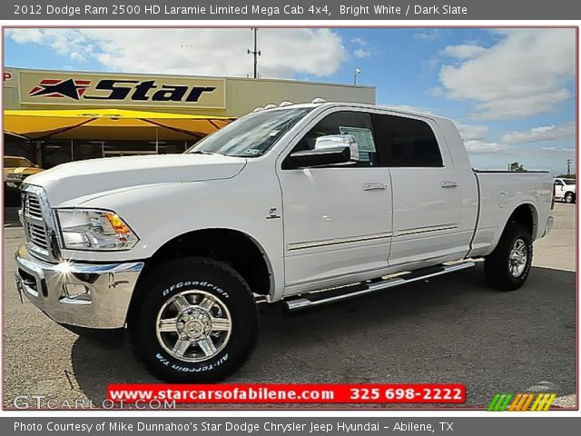 2012 Dodge Ram 2500 HD Laramie Limited Mega Cab 4x4 in Bright White
