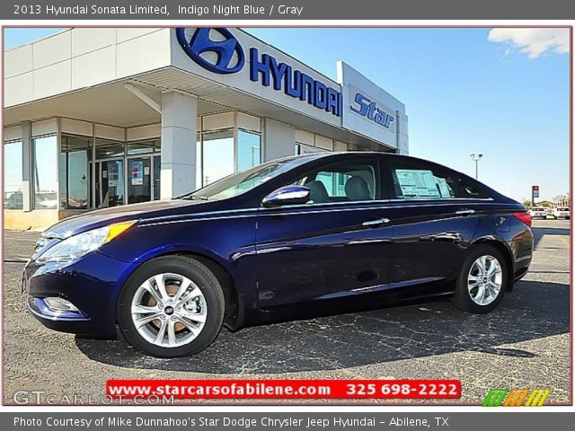 2013 Hyundai Sonata Limited in Indigo Night Blue