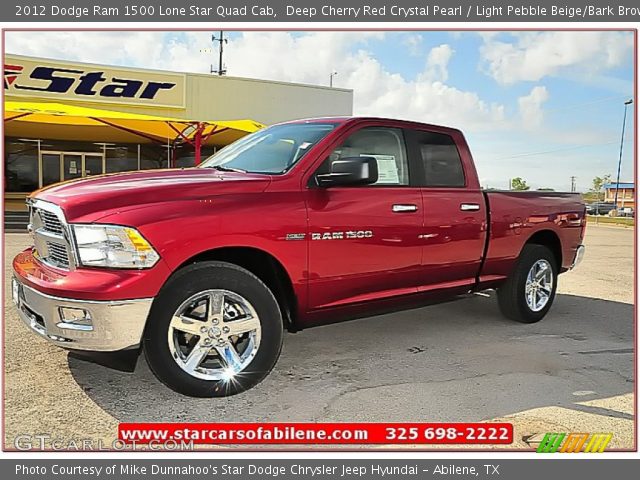 2012 Dodge Ram 1500 Lone Star Quad Cab in Deep Cherry Red Crystal Pearl