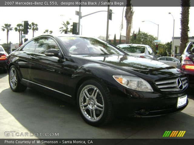 2007 Mercedes-Benz CL 550 in designo Mocha Black