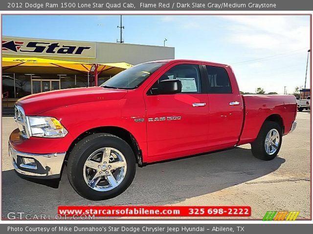 2012 Dodge Ram 1500 Lone Star Quad Cab in Flame Red