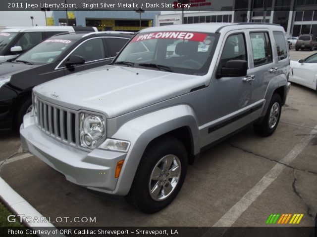 2011 Jeep Liberty Sport in Bright Silver Metallic