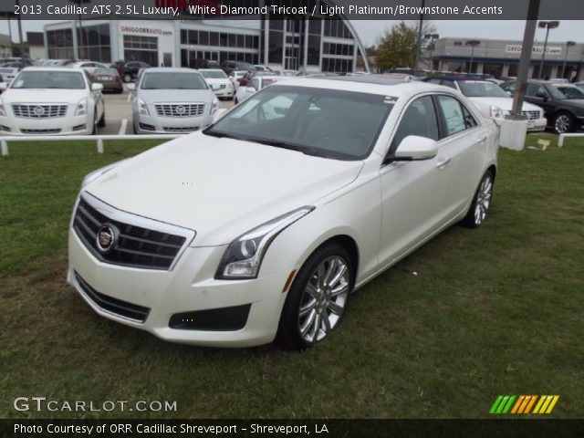 2013 Cadillac ATS 2.5L Luxury in White Diamond Tricoat