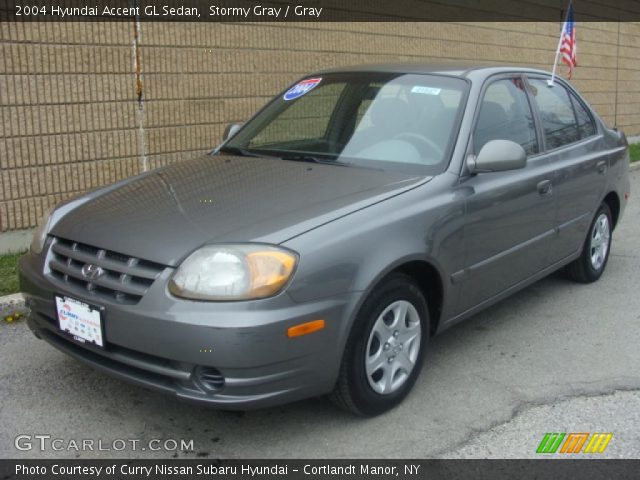2004 Hyundai Accent GL Sedan in Stormy Gray