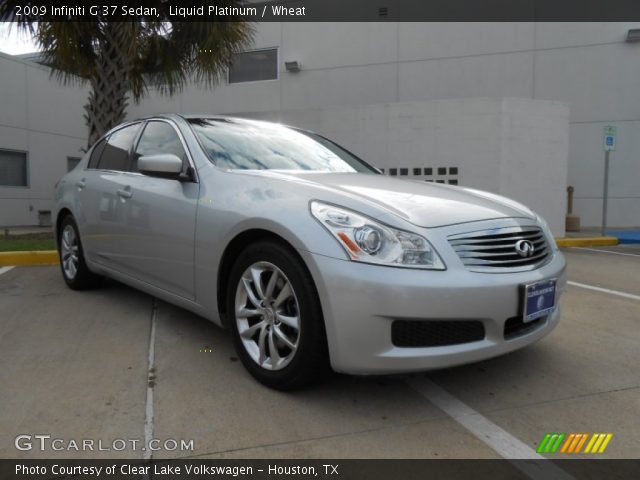 2009 Infiniti G 37 Sedan in Liquid Platinum