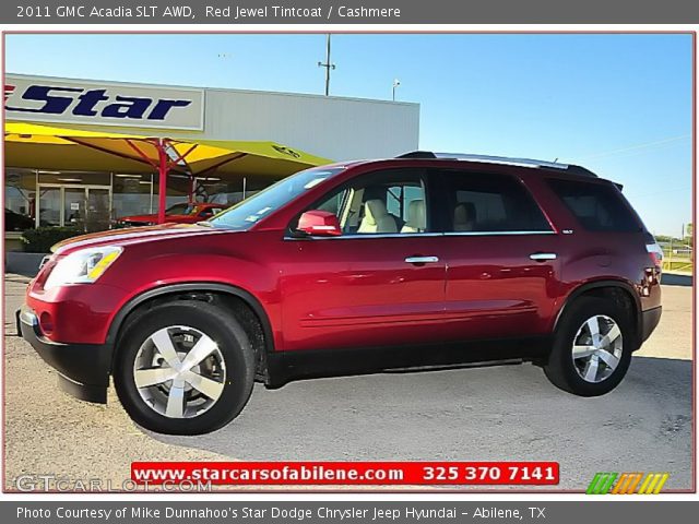 2011 GMC Acadia SLT AWD in Red Jewel Tintcoat