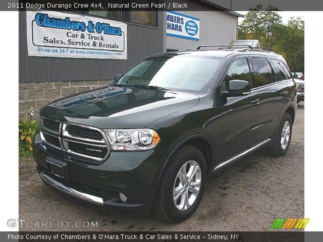 2011 Dodge Durango Crew 4x4 in Natural Green Pearl