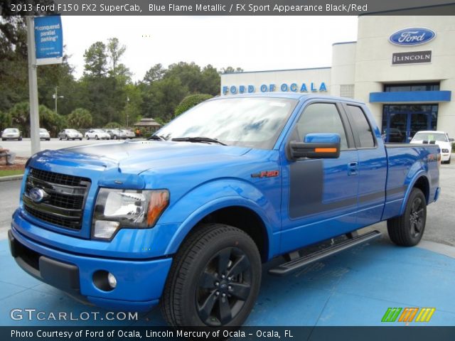 2013 Ford F150 FX2 SuperCab in Blue Flame Metallic