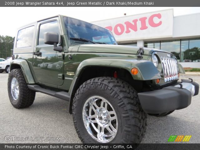 2008 Jeep Wrangler Sahara 4x4 in Jeep Green Metallic