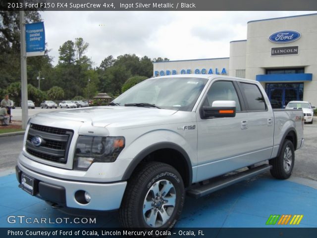 2013 Ford F150 FX4 SuperCrew 4x4 in Ingot Silver Metallic