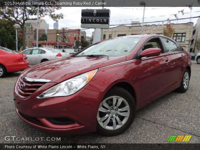 2012 Hyundai Sonata GLS in Sparkling Ruby Red