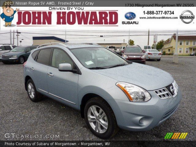 2013 Nissan Rogue SV AWD in Frosted Steel