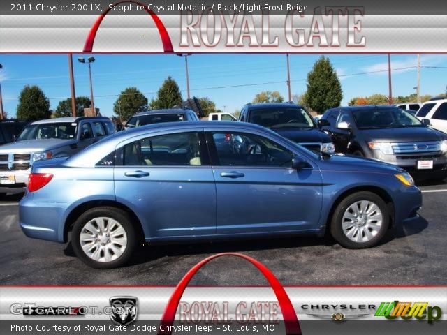 2011 Chrysler 200 LX in Sapphire Crystal Metallic