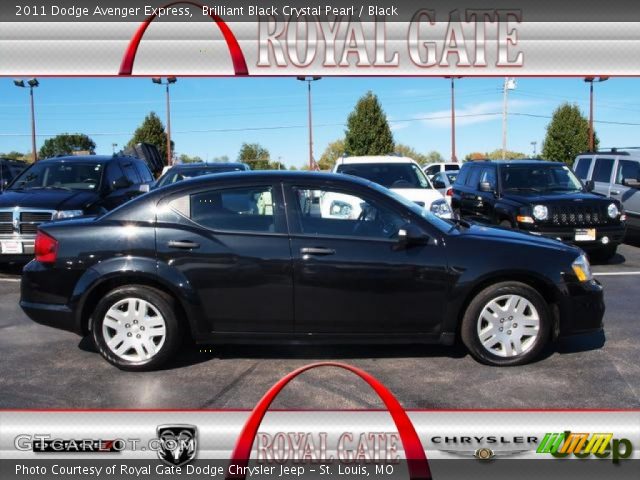 2011 Dodge Avenger Express in Brilliant Black Crystal Pearl